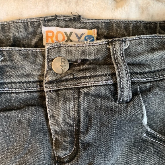 roxy denim mini skirt size small - Picture 3 of 4